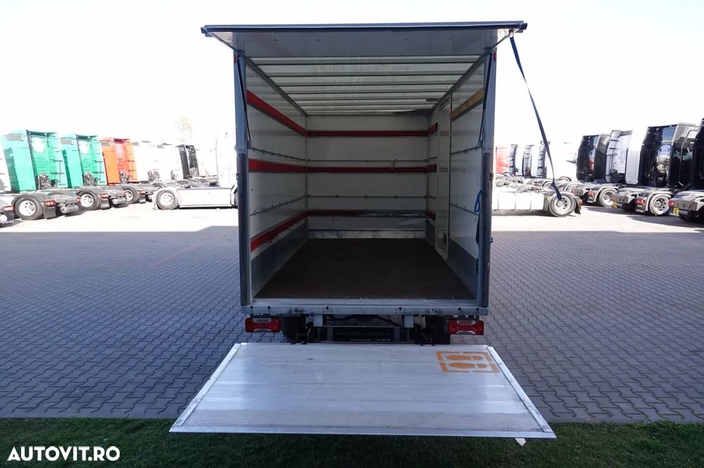Iveco DAILY 35-160 / 3.0 D / 4.3 M CONTAINER / 750 kg LIFT / TWIN GVWR: 3500 KG / 2021 / IMPORTAT - 16