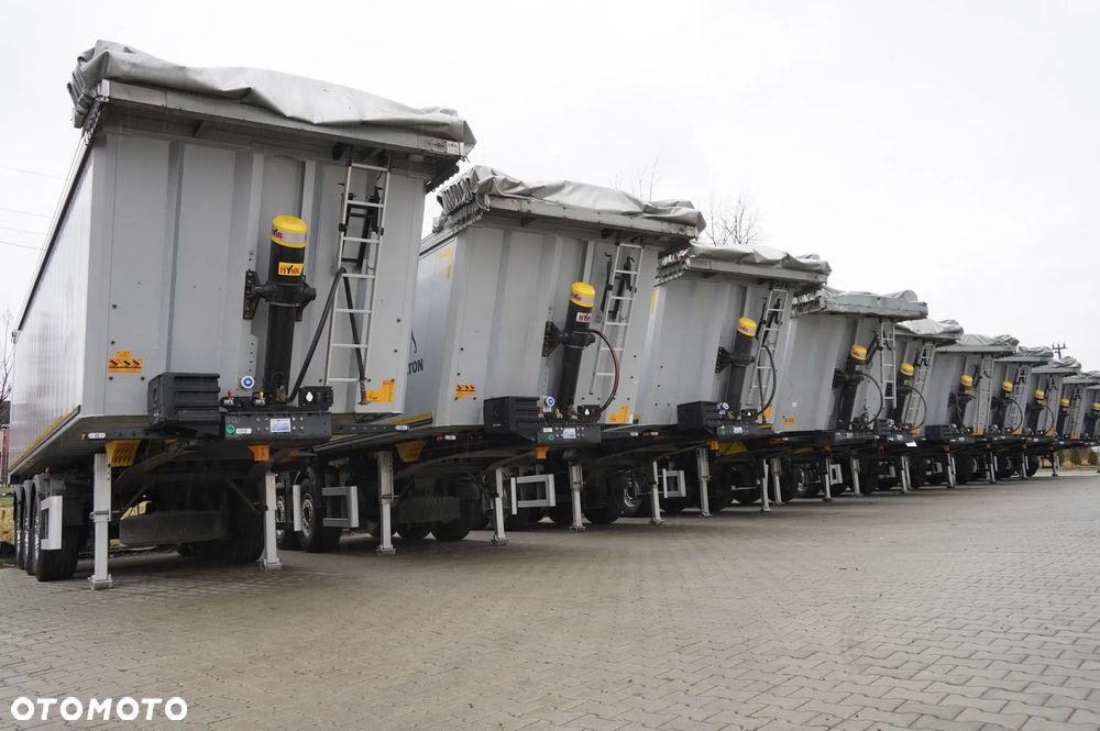 Wielton NW-3 / waga 6,2t / poj. 38 m3 / elek. dach / Teflon / 50 naczep r.2022 - 3