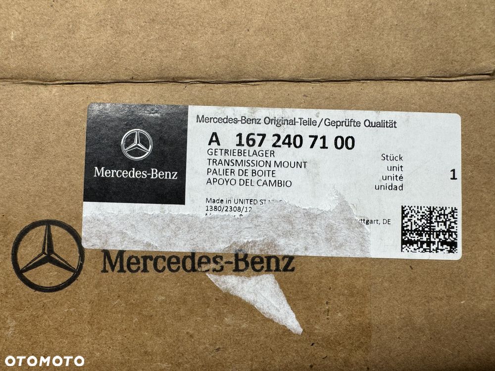Poduszka skrzyni biegów Mercedes 167 - 3