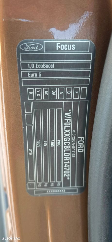 Ford Focus 1.0 EcoBoost Start Stop Trend - 14