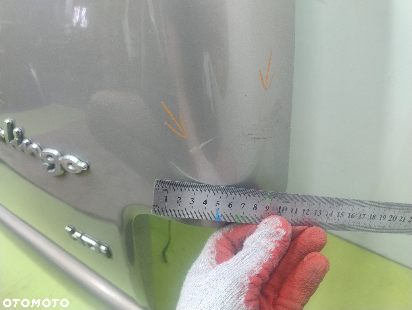 Klapa tył tylna BAGAŻNIKA CITROEN BERLINGO I 02-10 KDDC SZARA BEZ KOROZJI - 9