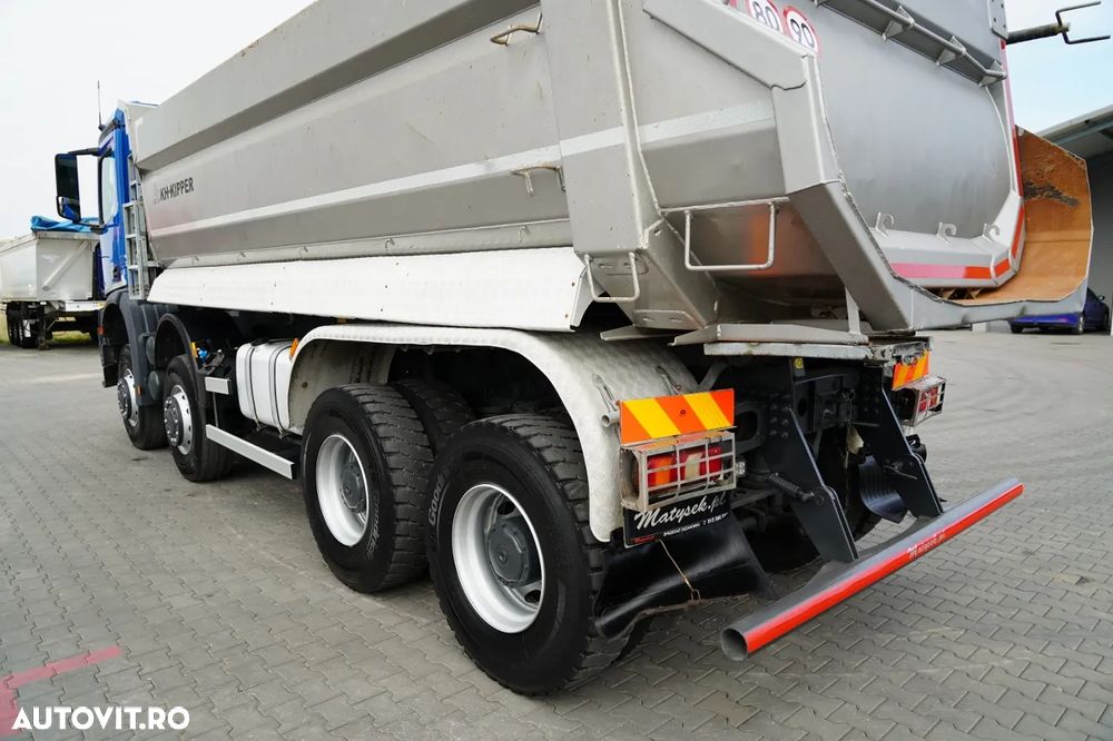 Mercedes-Benz AROCS 4145 / 8X8 / WYWROTKA TYLNOZSYPOWA / KH-KIPPER 6 M / AUTOMAT / EURO 6 - 18