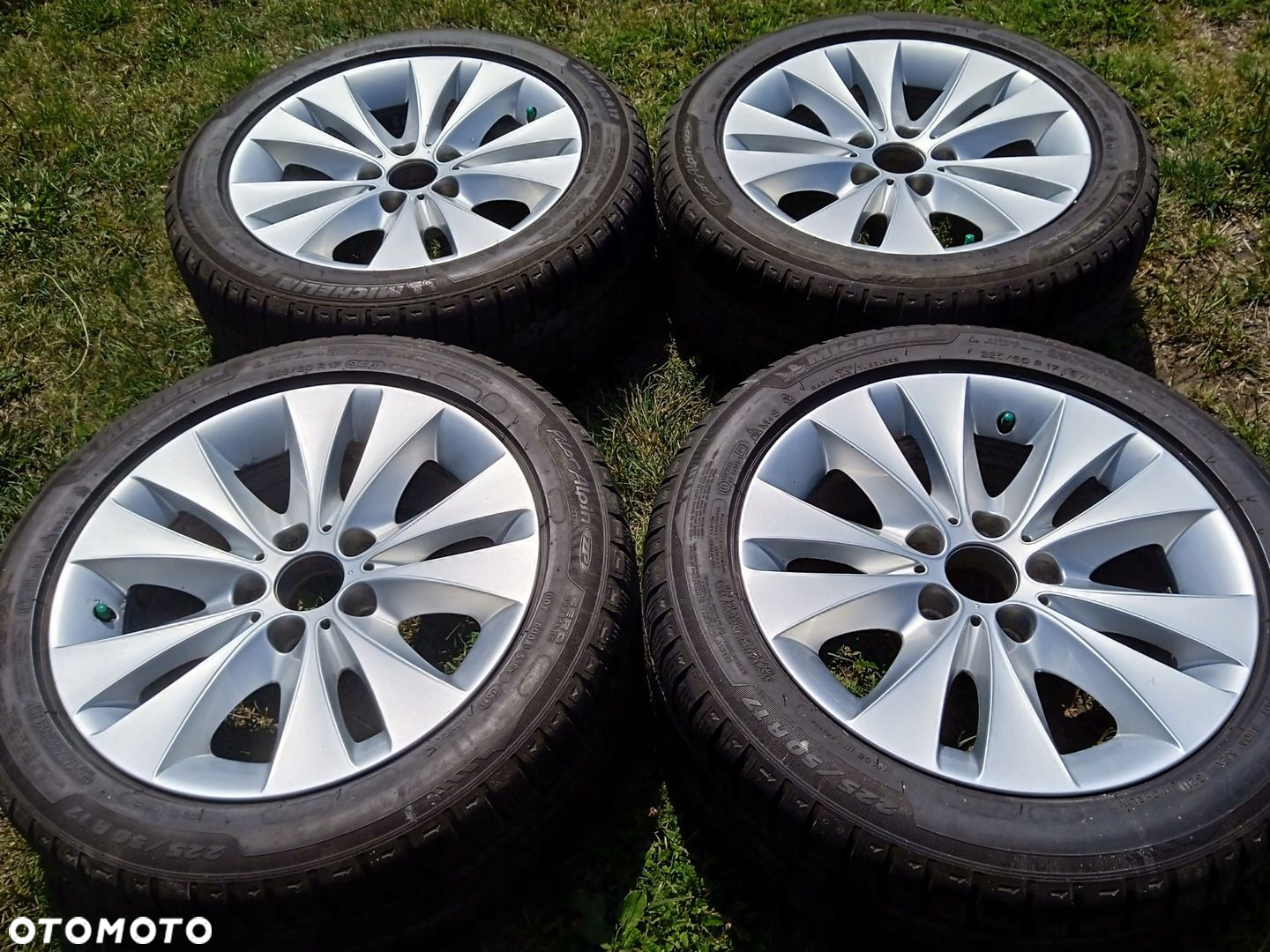 felgi aluminiowe 5x120 BMW 5 3 7 E34 E60 e61 E90 E91 7x16 et20 opony - 2