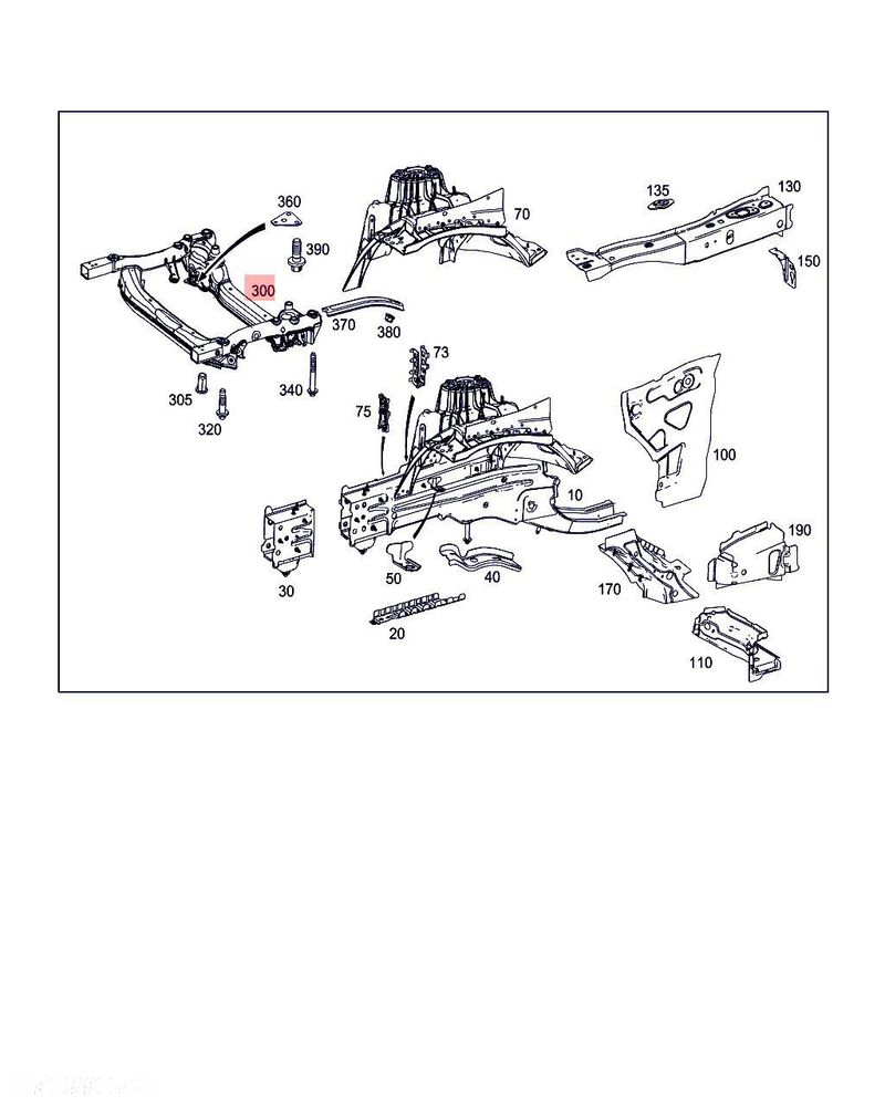 MERCEDES-BENZ E 63AMG 4MATIC A2056208701 SANKI KOŁYSKA PRZÓD - 2