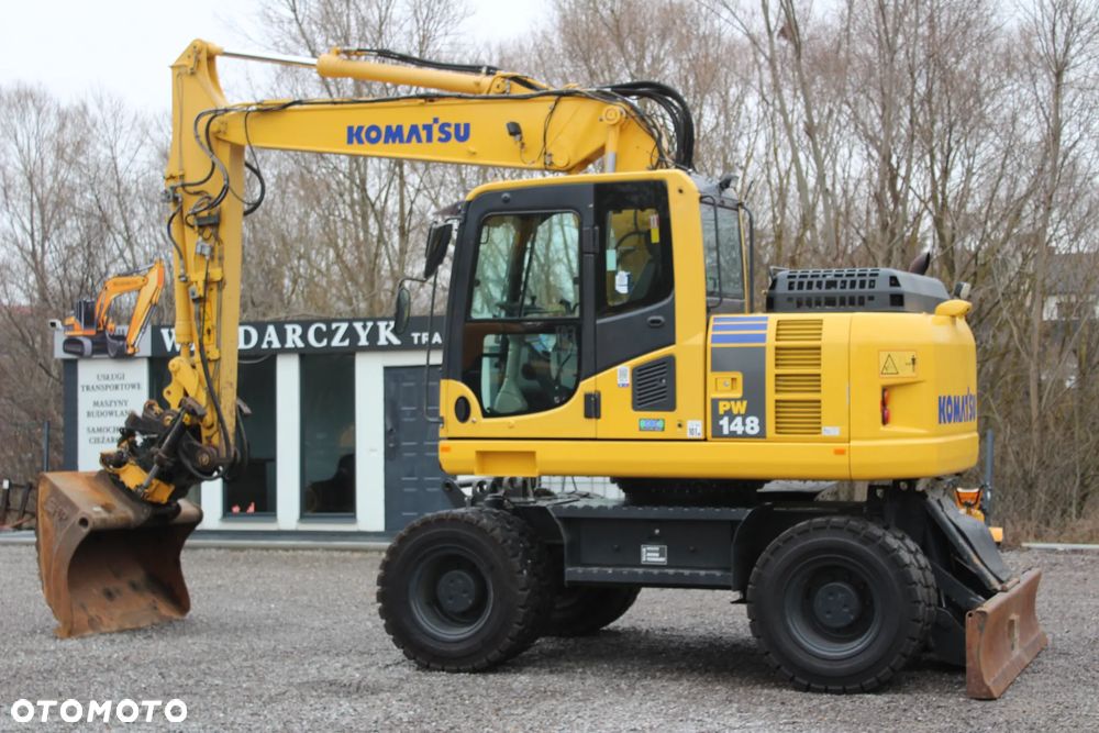 Komatsu Pw148 Rototilt Sprowadzona