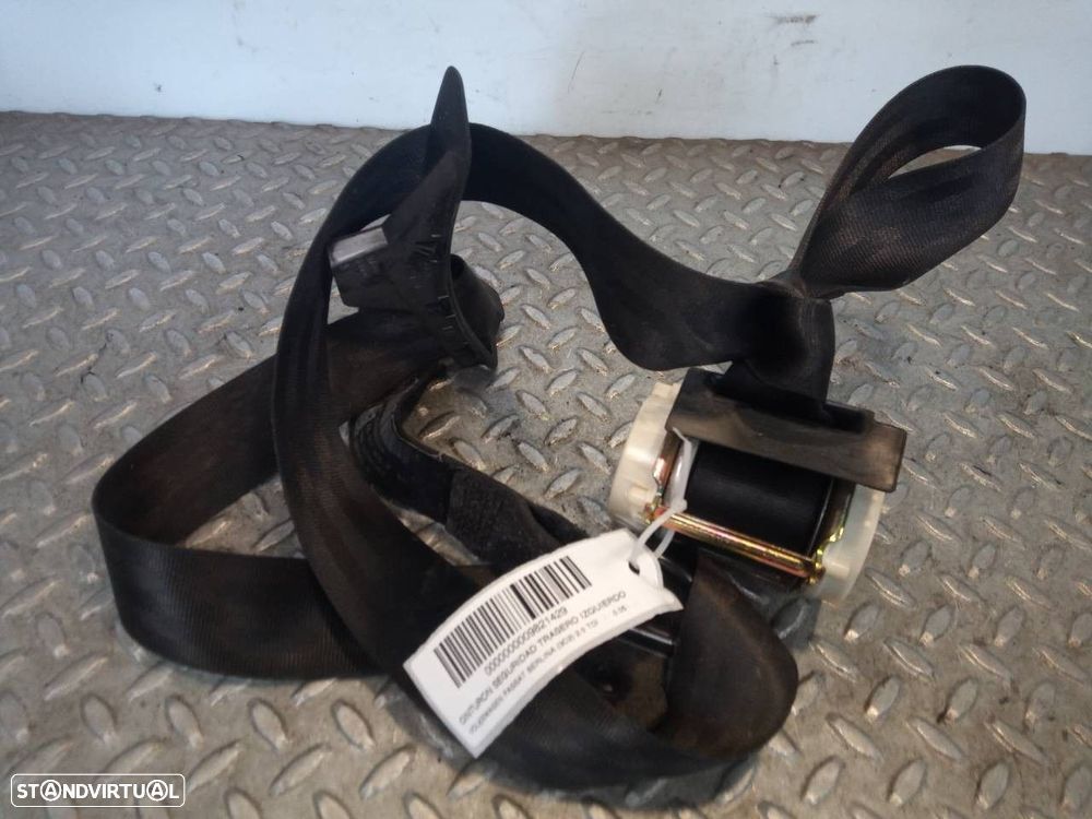 CINTO DE SEGURANÇA TRASEIRO ESQUERDO VOLKSWAGEN PASSAT 2.0 TDI 16V 140CV 1968CC - 1