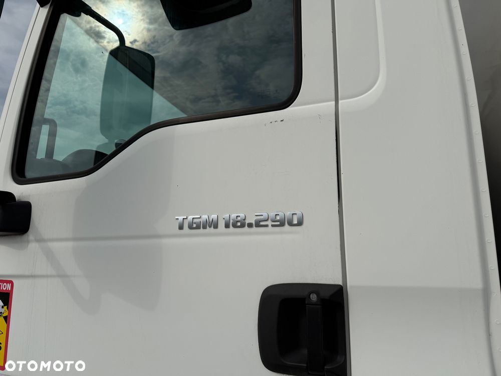 MAN TGM 18.290 / DMC 18 TON / WINDA ZAŁADOWCZA / KONTENER 9,40 M / Z FRANCJI / STAN BDB / / / - 10