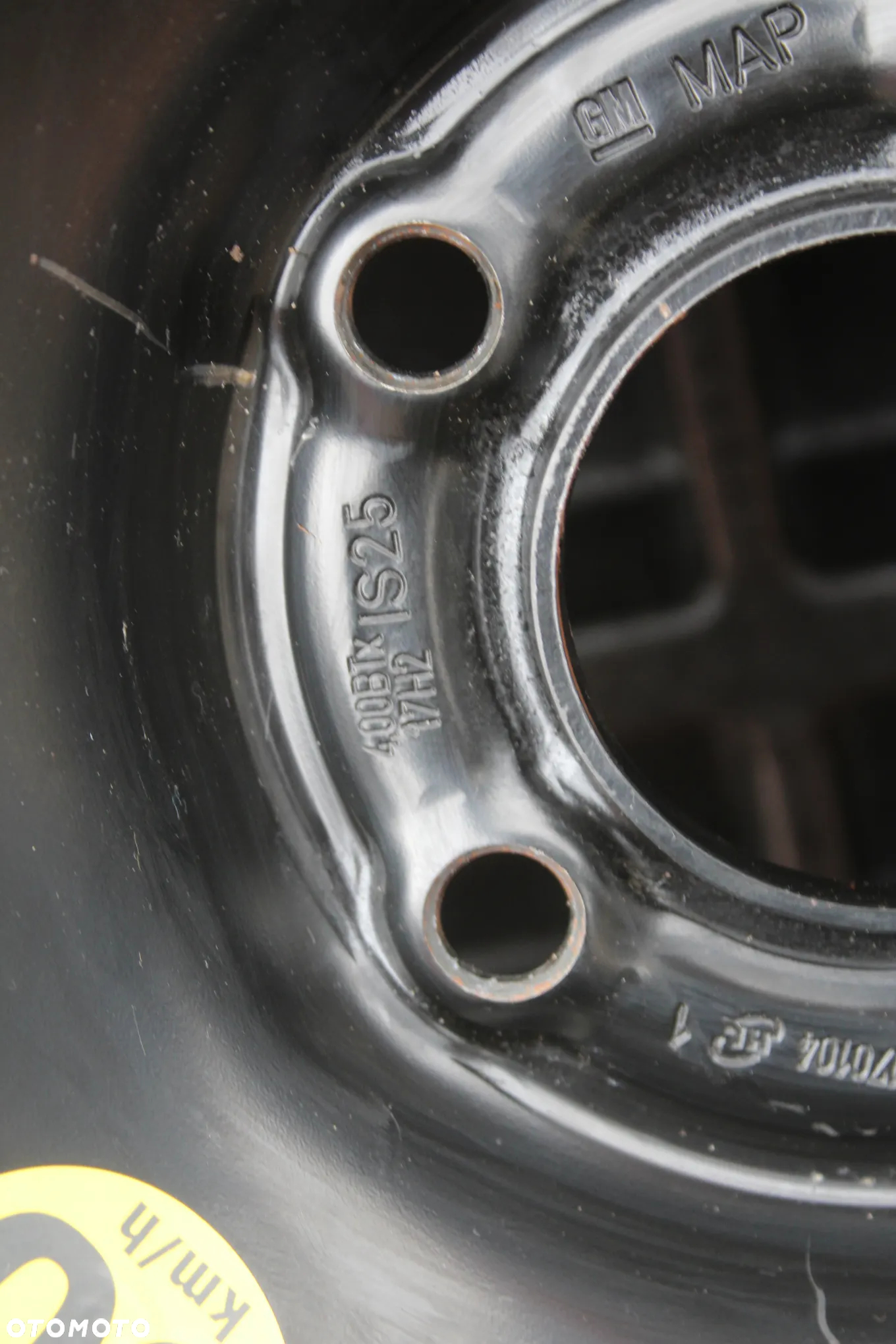 KOŁO DOJAZDOWE ZAPAS ZESTAW KLUCZ LEWAREK STYROPIAN OPEL ASTRA J GTC 17 CALI 5x115 IS25 - 7