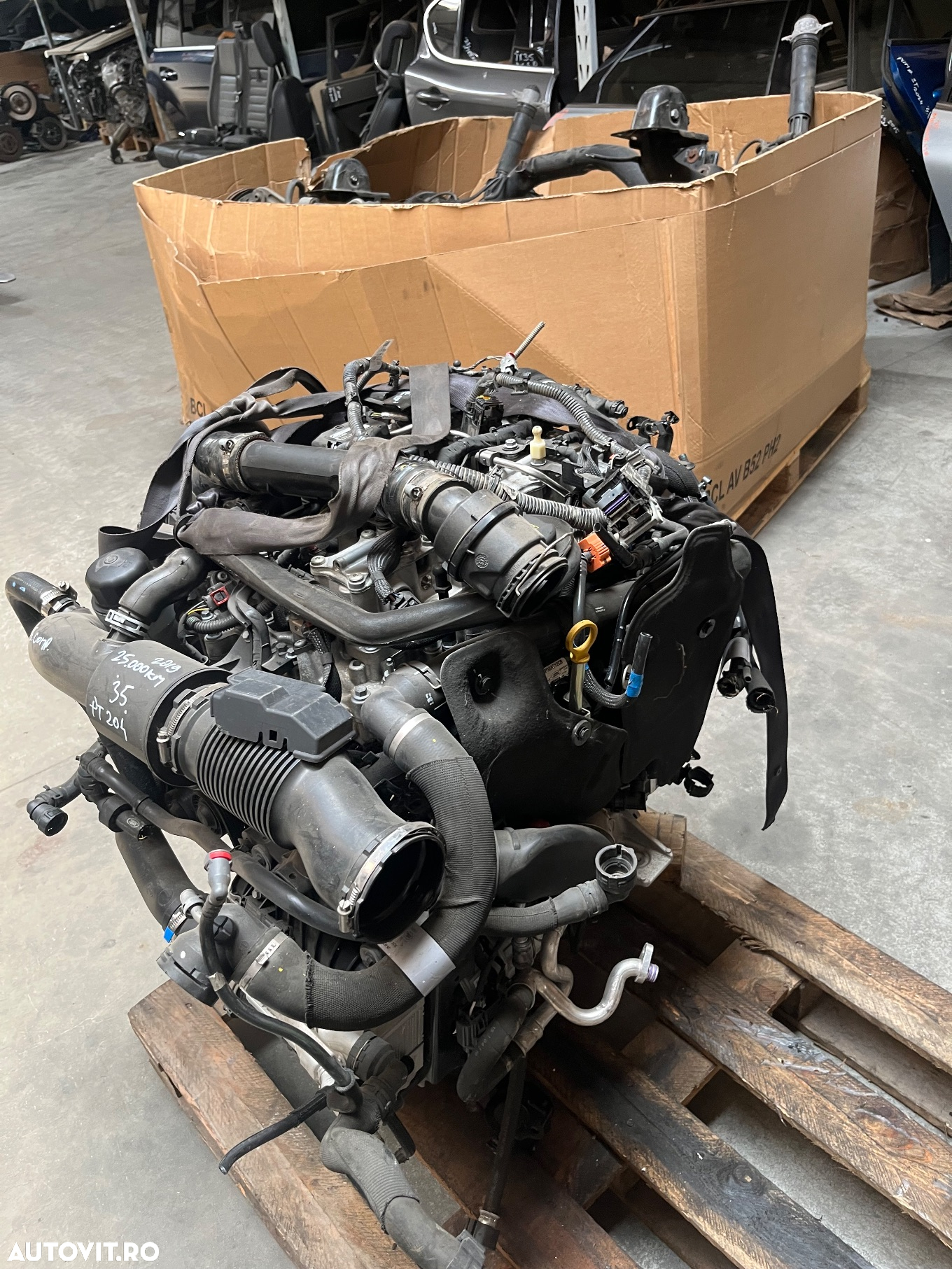 Motor PT204 Jaguar F-Pace 2.0 Benzina 2018 - 2