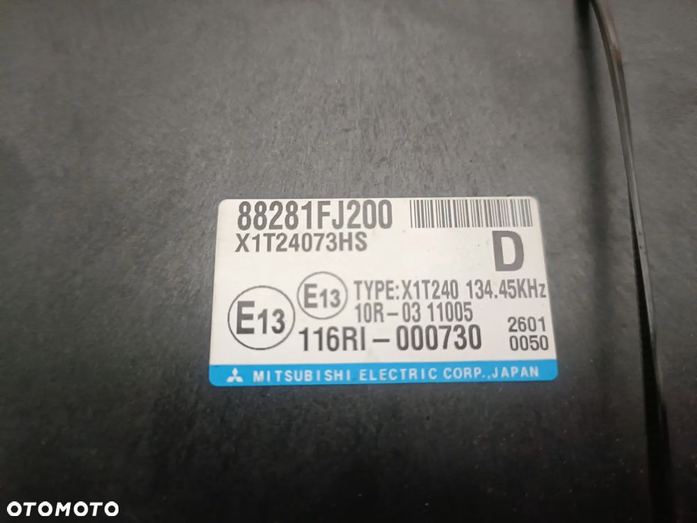 SUBARU XV I 11-17 2012 r. 2,0 B STEROWNIK MODUŁ KOMORTU 116RI-000730 * - 3