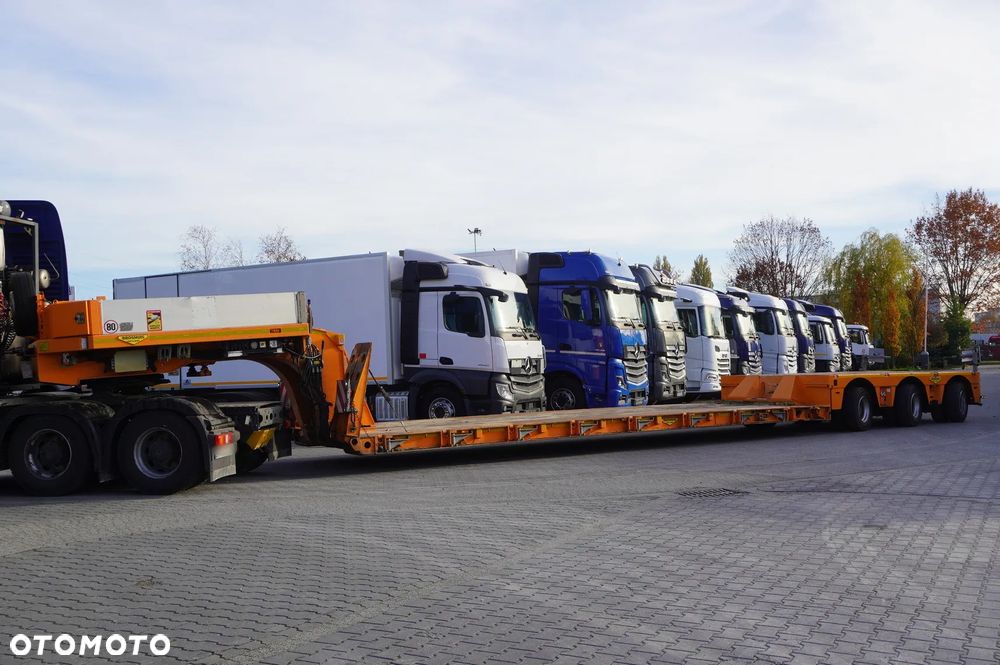 Broshuis 3ABD-48 61.0t / 40 ton ładowności / 3 osie skrętne / zawieszenie hydrauliczne - 3