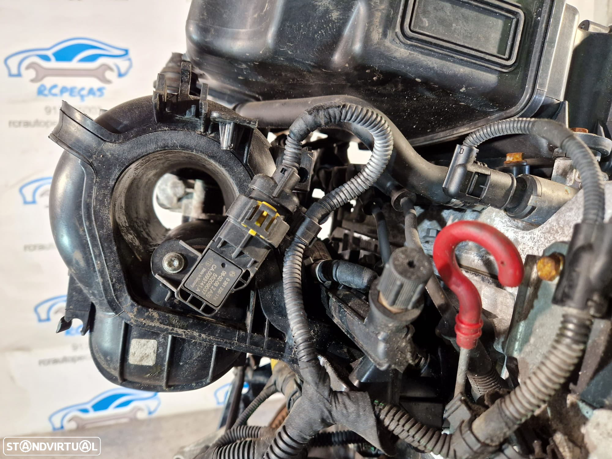 MOTOR COMPLETO 1.2i 8V 69CV 169A4000 169A4.000 4428543 FIAT 500 312 2010 PANDA 169 PUNTO EVO 199 GRAND PUNTO 199 FORD KA RU8 LANCIA Y YPSILON 843 - 7