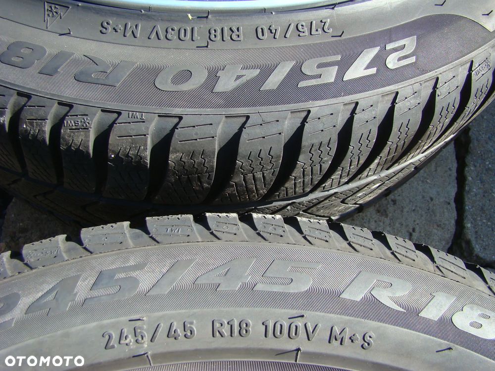 a508 5x112 Mercedes W213 S213 C238 A238 8jx18 245/45 9jx18 275/40 opony zima czujniki - 13