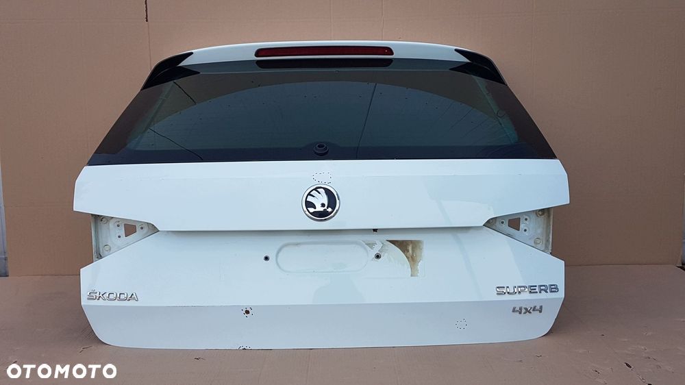 klapa bagażnika skoda superb iii kombi oryginał - 4