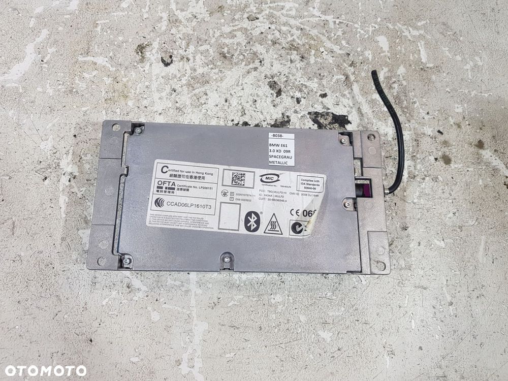 moduł sterownik bluetooth 9200822 bmw e60 e61 lci eu - 1