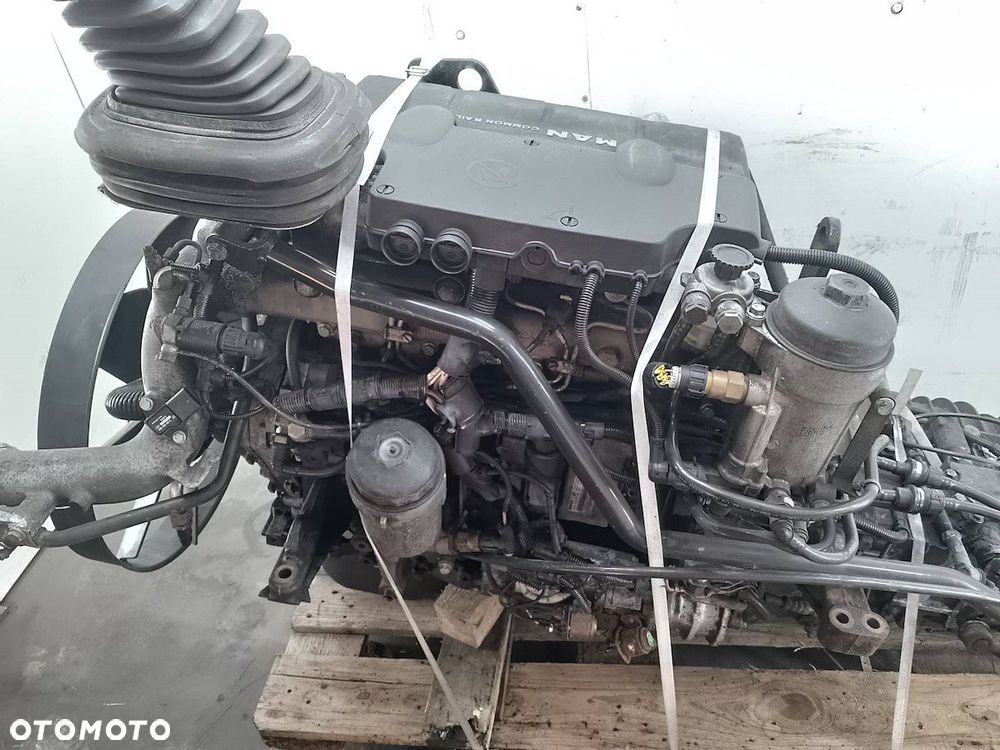 SILNIK KOMPLETNY+ SKRZYNIA MAN TGL 12.180 4X2 BL D0834 LFL4  6S850 - 7