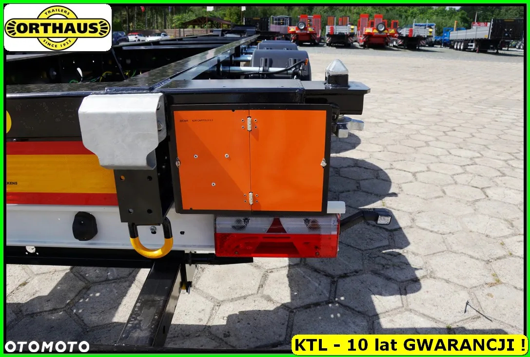 Orthaus Podwozie LEKKIE na kontenery 40/45 Ft HC, pełny ADR EX3 ! - 38
