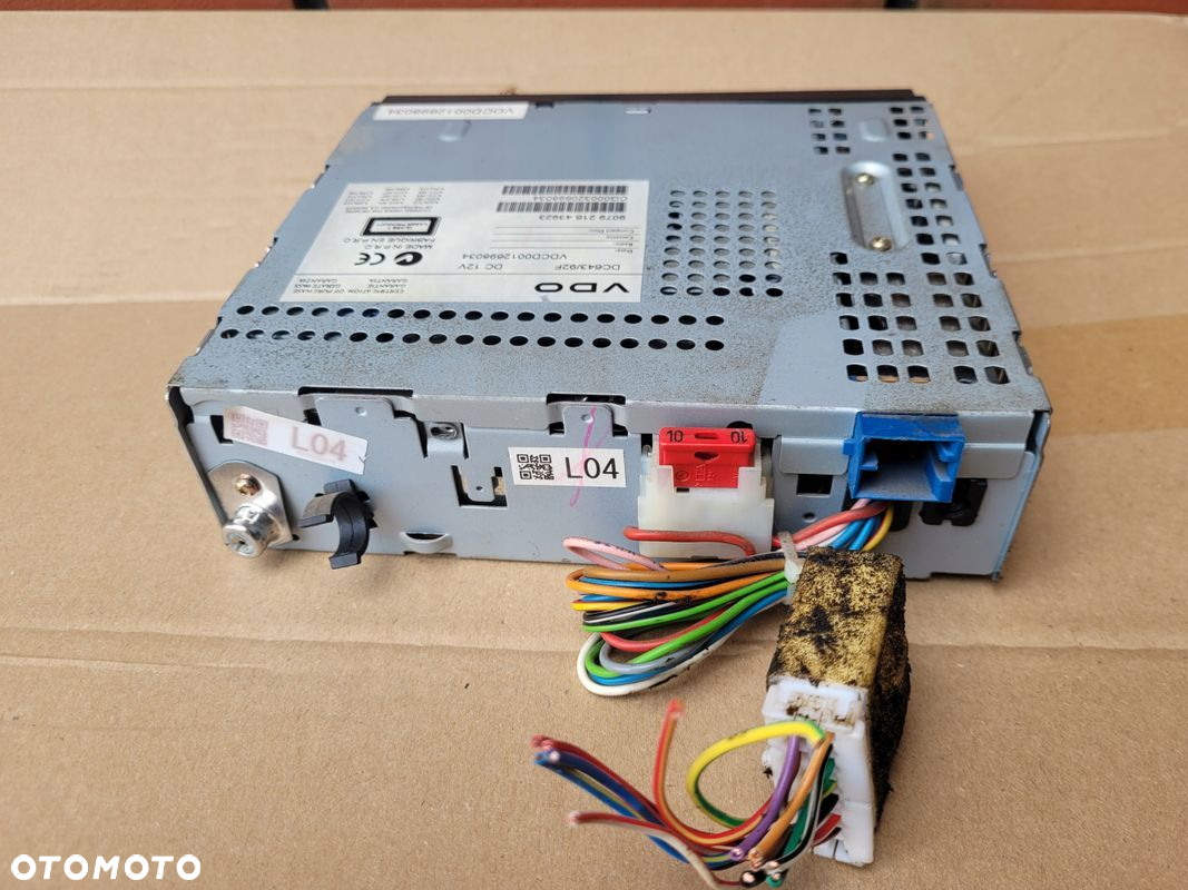 SUBARU FORESTER II SG RADIO CD DC643/92F - 2