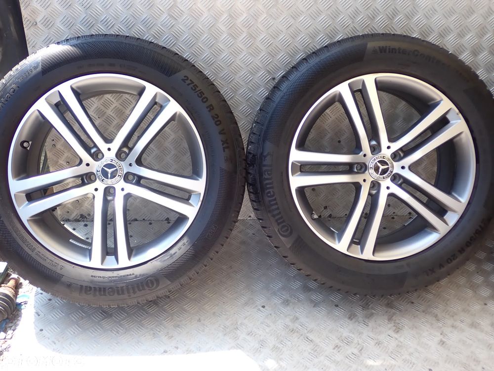 FELGI ALUMINIOWE MERCEDES GLE 8,5JX20  ET 42  5X112  A1674012500  OPONY GRATIS 275/50/20XL - 9