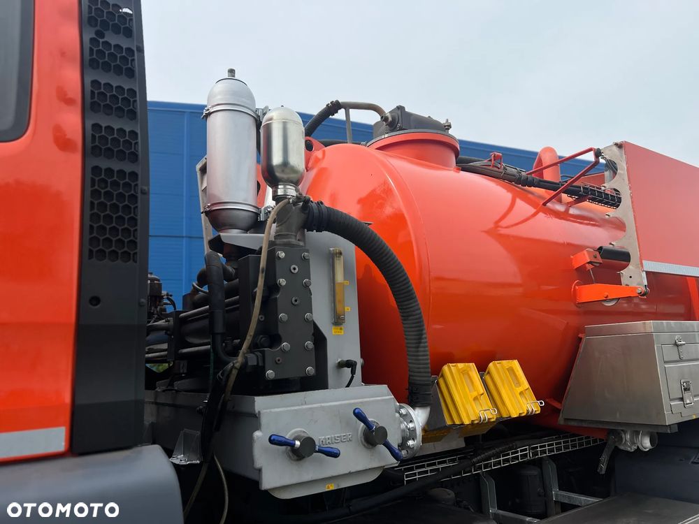 MAN TGA 6x2 WUKO/ samochód specjalistyczny do czyszczenia kanalizacji poj. 10,5 m3 Kaiser, sprzedaz, wynajem, serwis gwarancja - 8