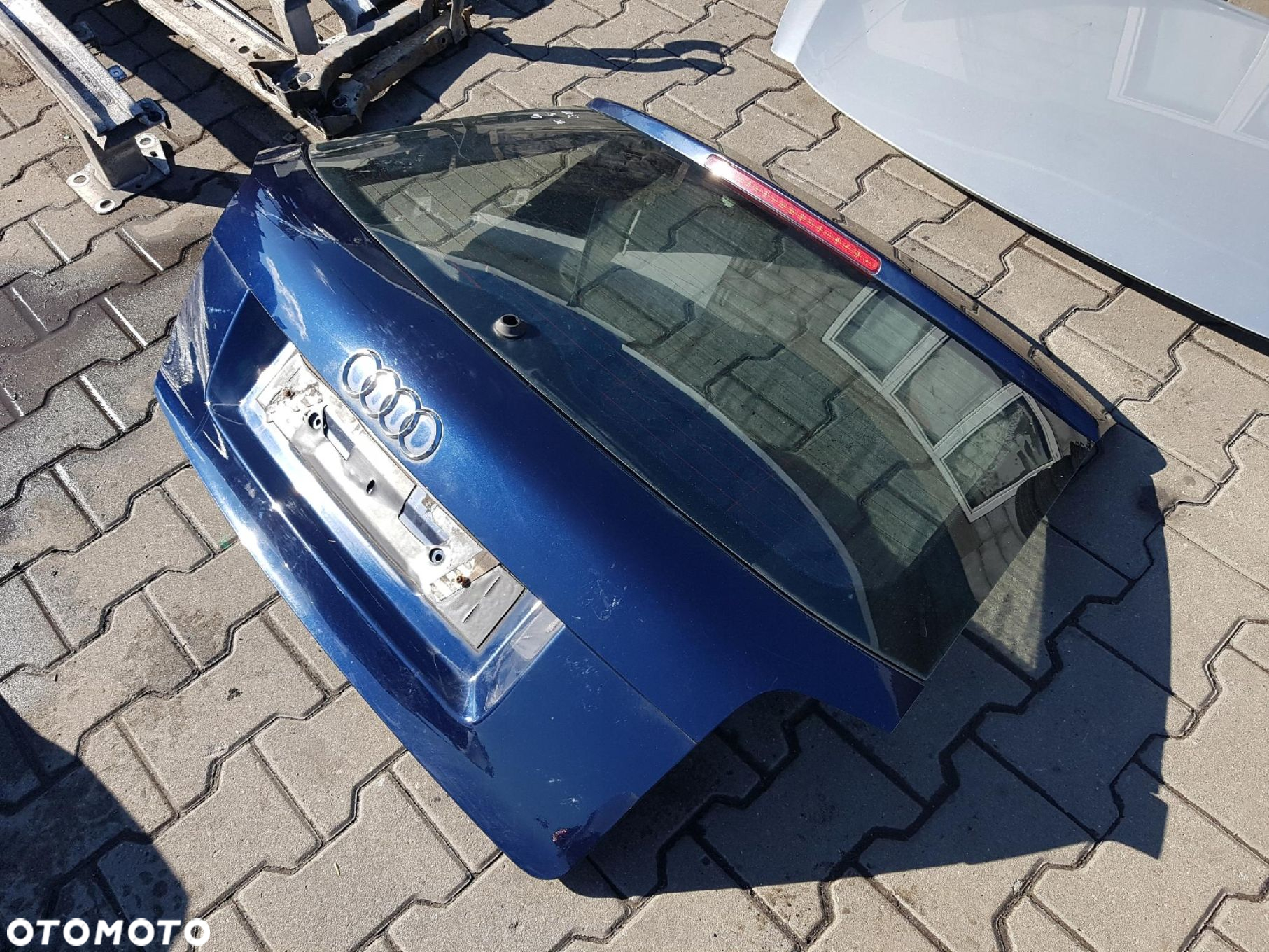 AUDI A3 8P 04-12r KLAPA BAGAŻNIKA TYŁ LZ5J 3D - 4