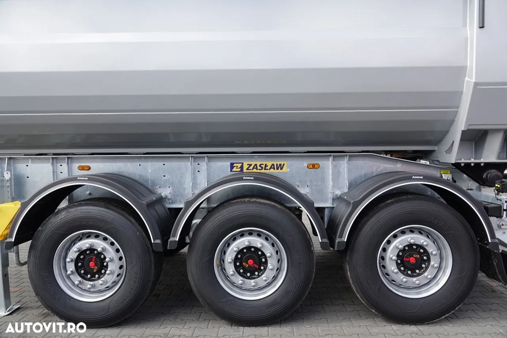 Zaslaw TIPPER 26 m3 / NOU / OȚEL / CUBA DE ȘOLARE HP / AXIE DE RIFAT / SAF / 2025 - 18