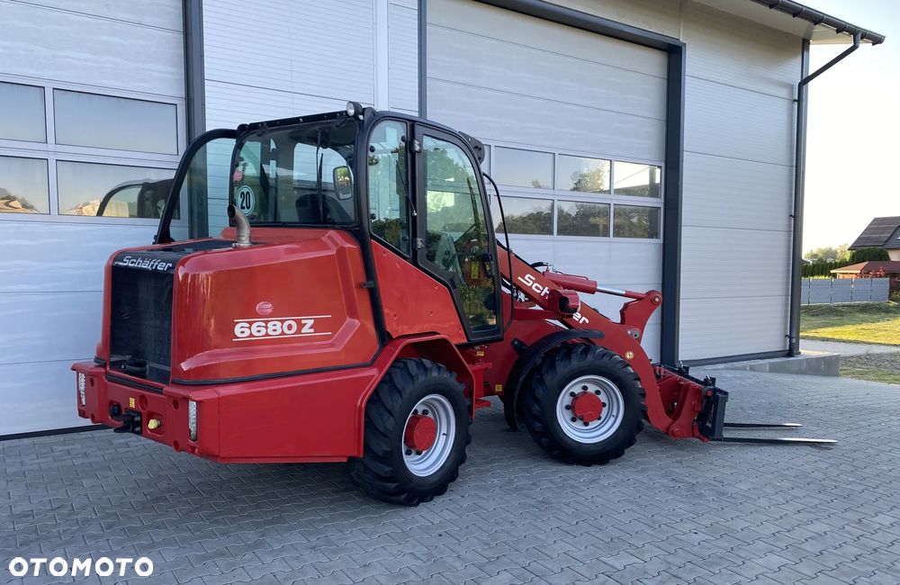 Schäffer 6680Z Ładowarka przegubowa czołowa - 16