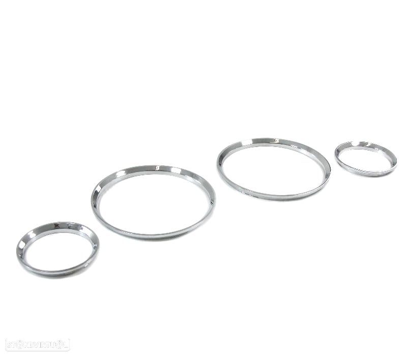 AROS PAINEL PARA OPEL CORSA B TIGRA A CROMO - 2