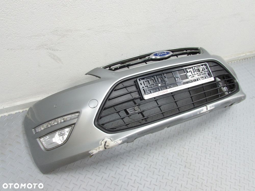 FORD MONDEO MK4 IV LIFT 10-14 ZDERZAK PRZOD Z PDC I DRL + HALOGENY KPL H6 HIPNOTIC SILVER - 13