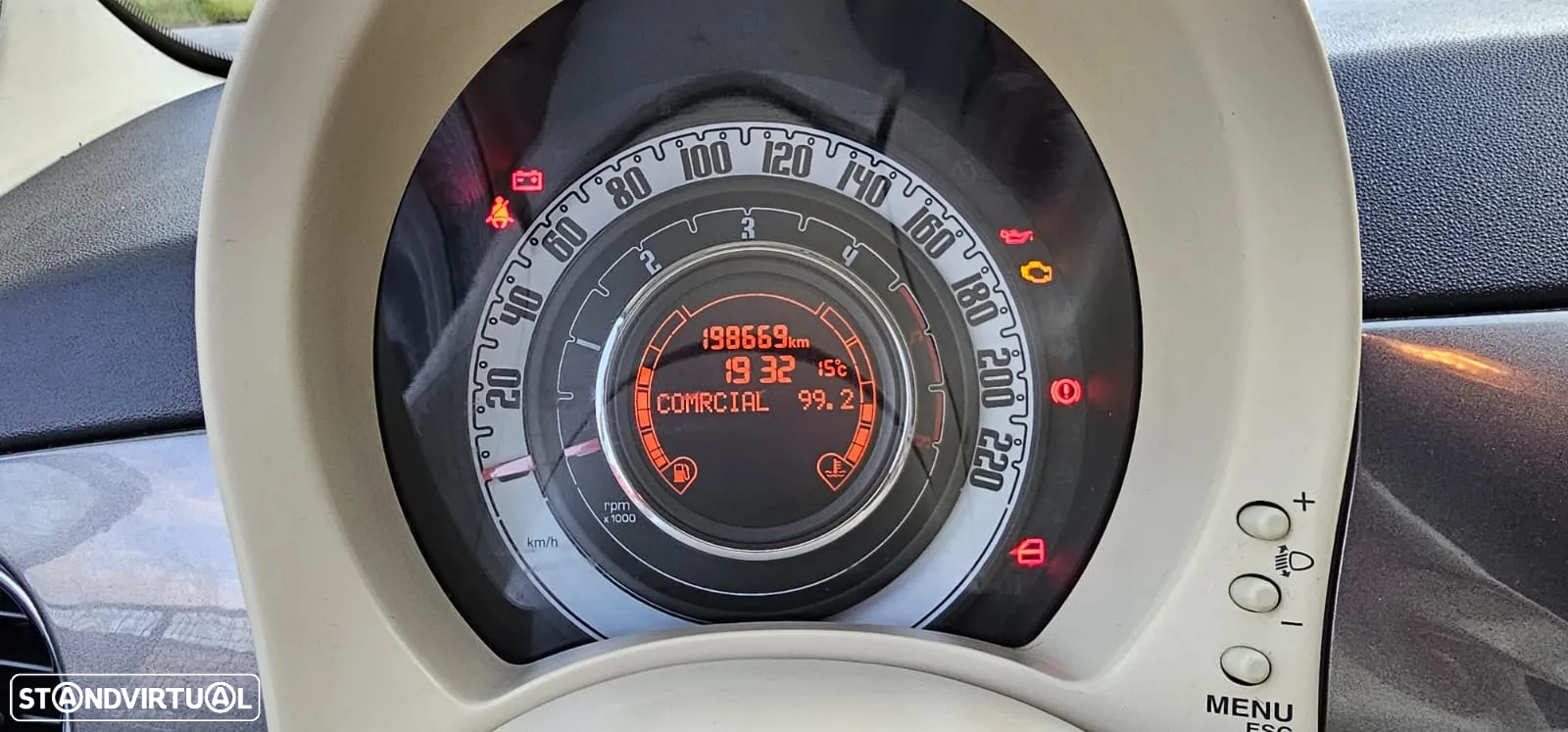 Fiat 500C 1.3 16V MJ Lounge S&S - 12