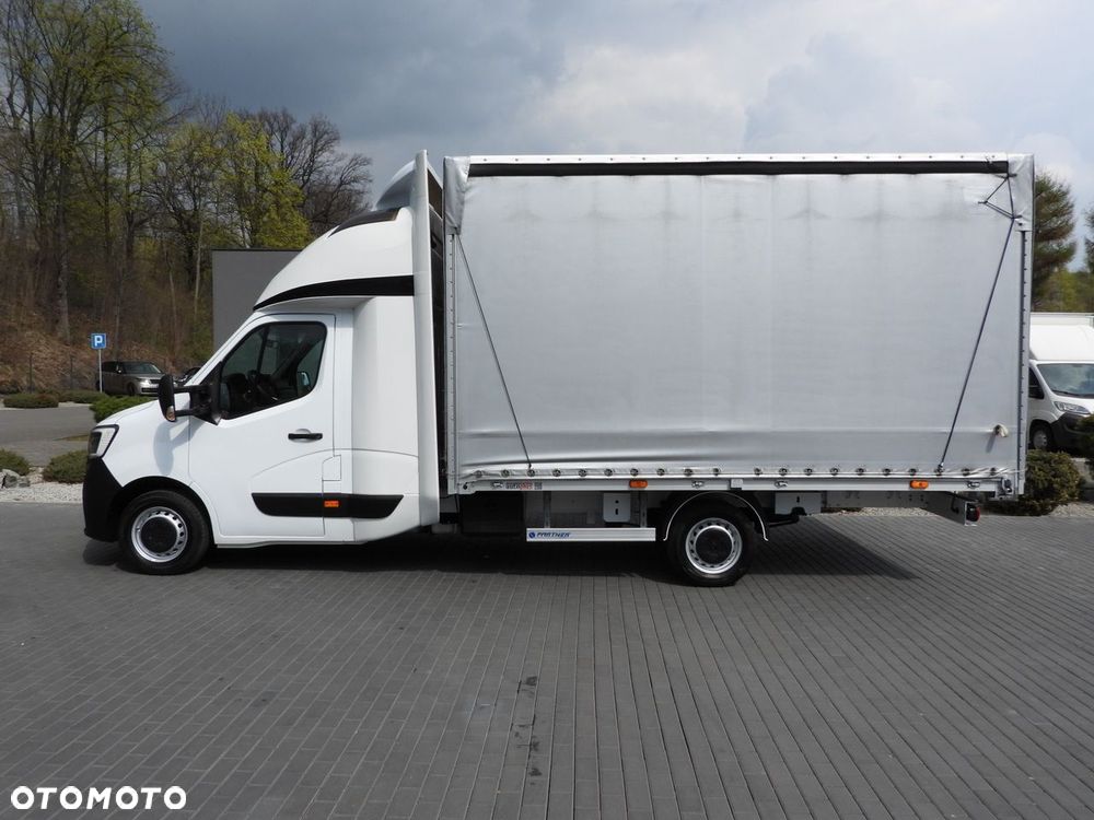 Renault MASTER PLANDEKA 10 PALET WEBASTO TEMPOMAT LEDY PNEUMATYKA KLIMATYZACJA  165KM - 10