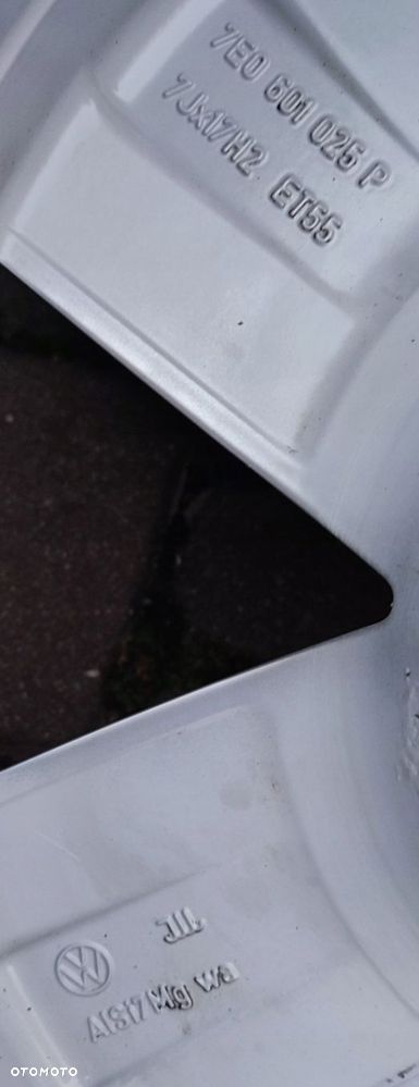 Felgi Aluminiowe Oryg. Vw T5 T6 Multivan 17 Cali 5x120 7Jx17 Et55 Ø65,1mm - 16