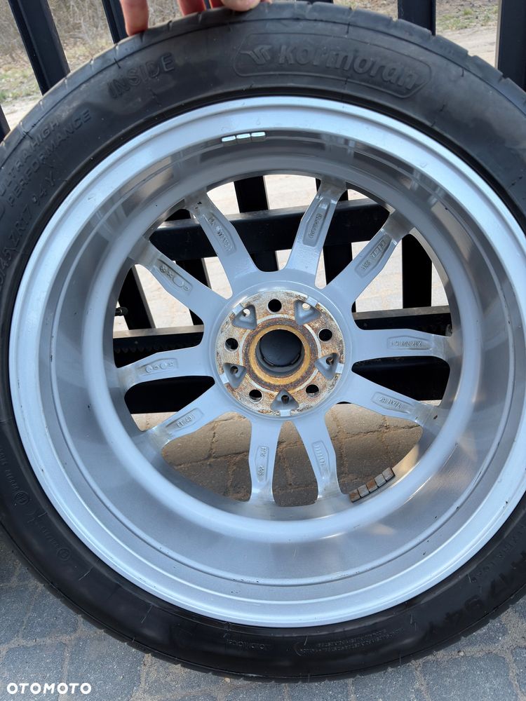 Felgi Rial X12 17” 5x112 + opony 225/45 – 2 sezony, powłoka, bdb - 9