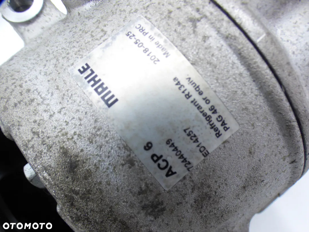 KOMPRESOR KLIMATYZACJI SPRĘŻARKA MAHLE A600S 72440449 GORLICE - 4