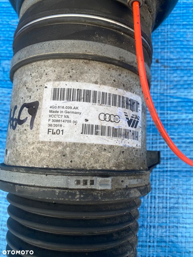 AUDI A6 C7 A7 LIFT AMORTYZATOR PNEUMATYCZNY 4G0616039AK LEWY ORYGINAŁ - 4
