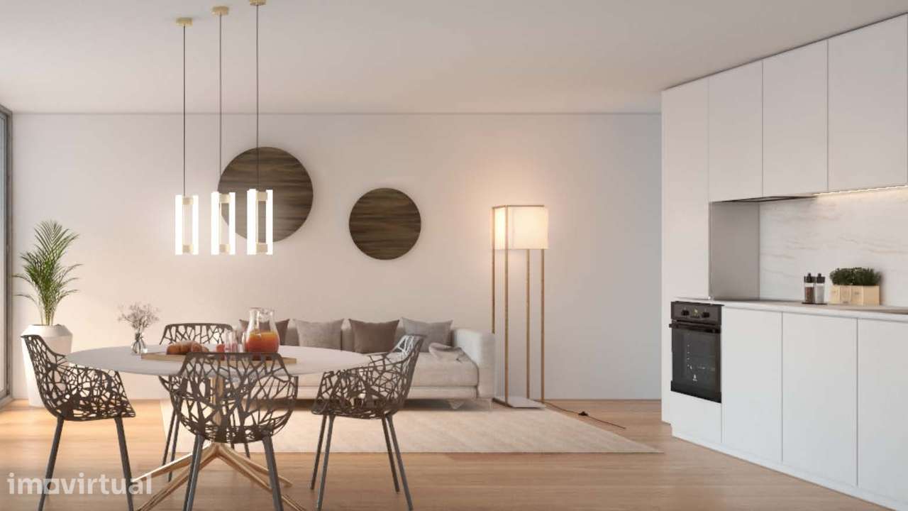 T2 Terraço e Garagem Rio Tinto | T2 Gondomar | Metro Life Apartments - Grande imagem: 2/5
