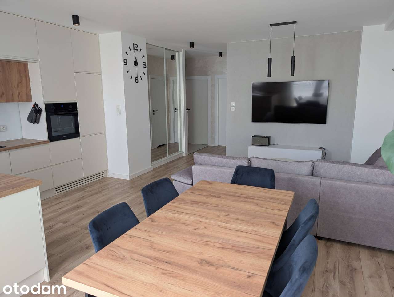 3 pokoje 64,3 m² | duży salon | 2 miejsca garażowe + komórka