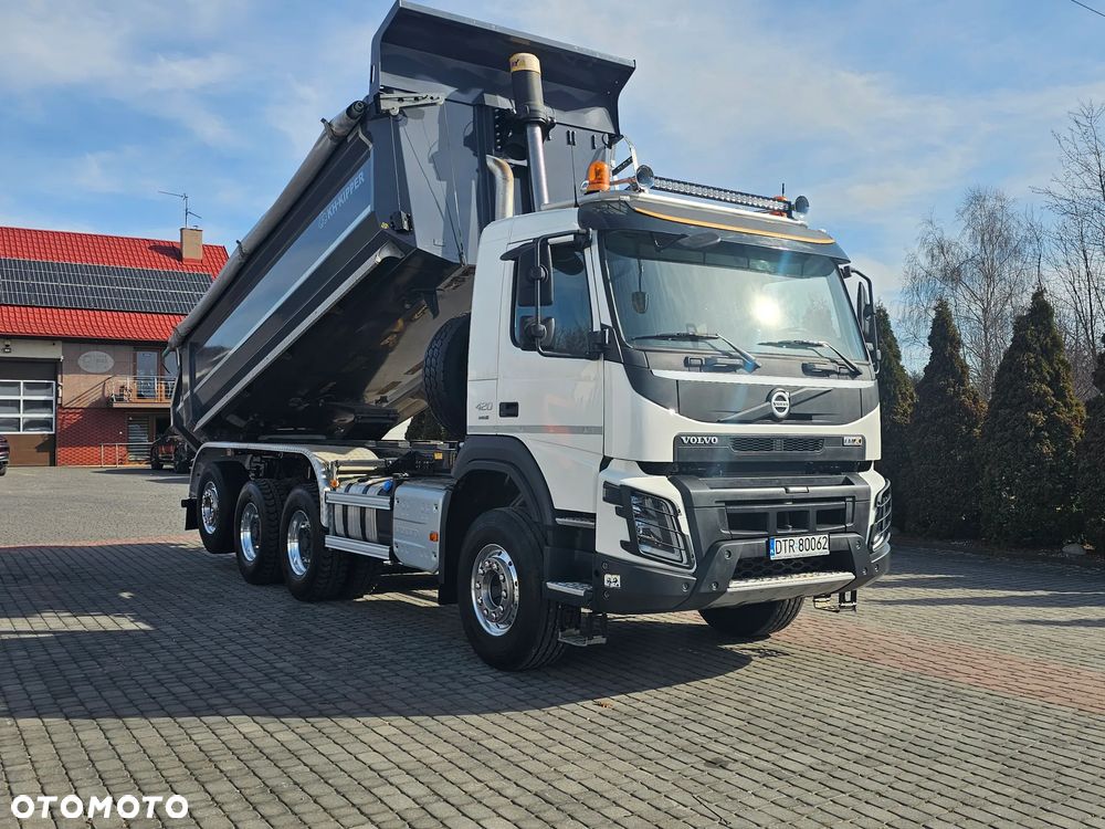 Volvo FMX 420 WYWROTKA 8X4 KH-KIPPER OŚ PODN.I SKRĘTNA! - 3