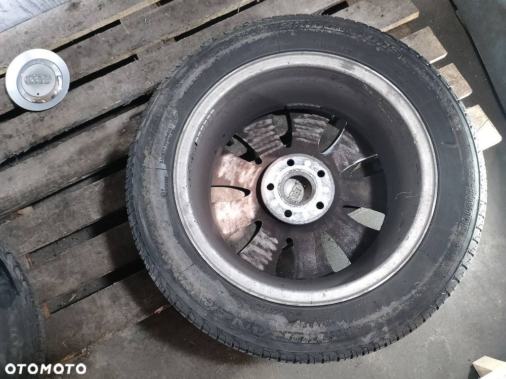 FELGI ALUMINIOWE KOMPLET 16 Z OPONAMI AUDI A4 B7 8E0601025AE 205/55 R16 - 2