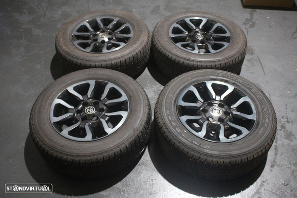 Jantes Originais Toyota 4x4 18 6x139.7 7.5 ET30 + Pneus Bridgestone 265/60R18 - Oferta de Montagem / Envio