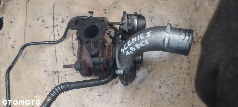 RENAULT SCENIC I LAGUNA II 1,9DCI turbosprężarka 8200091350A 8200091350B - 1