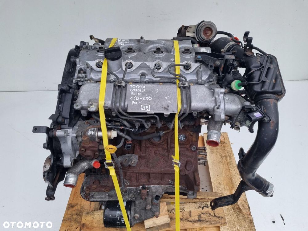 SILNIK KOMPLET Toyota Corolla Verso 2.0 D4D 90KM 157tyś 1CD 1CD-FTV - 1