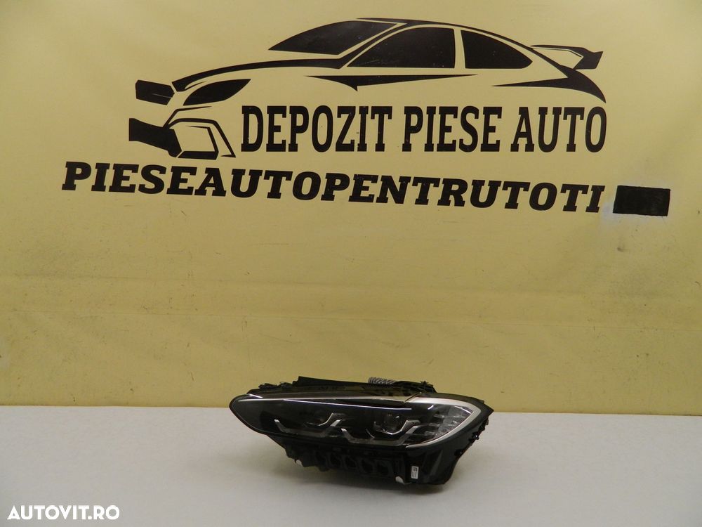 Far stanga BMW Seria 4 / M4 22 /G23 FULL LED, 2021, 2022, 2023, cod origine 5A19365-04. - 1