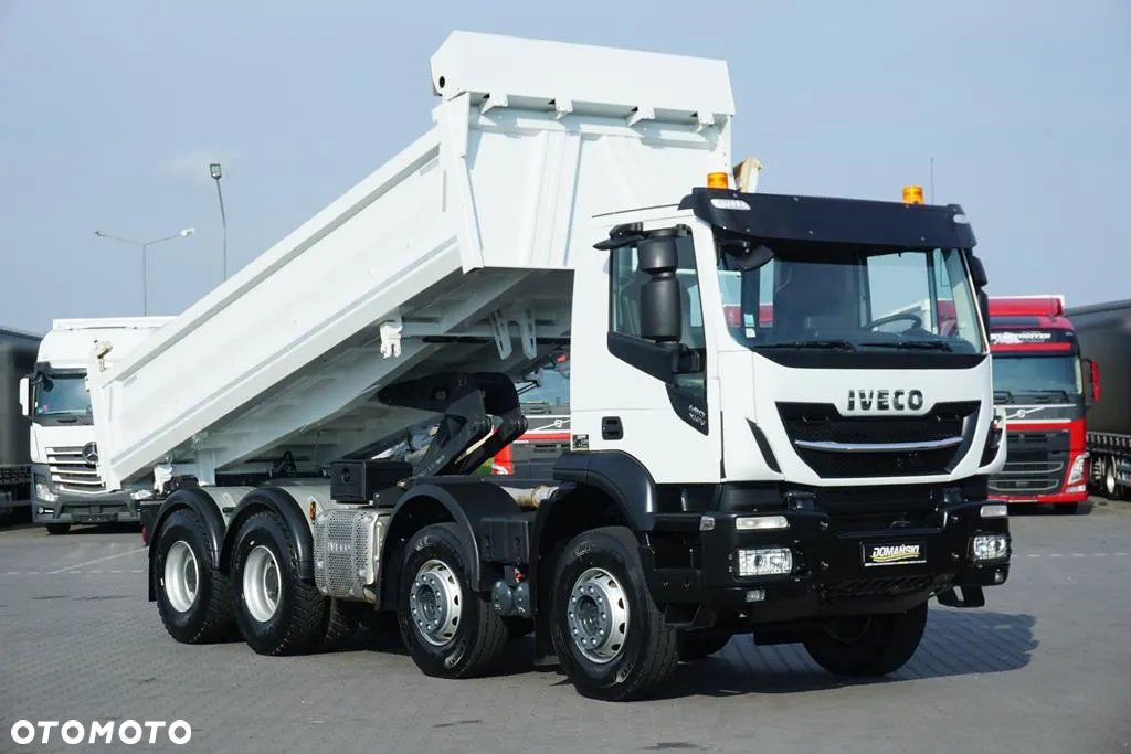 Iveco / TRAKKER / 480 / E 6 / WYWROTKA / 8 X 4 / HYDROBURTA / RETARDER - 2