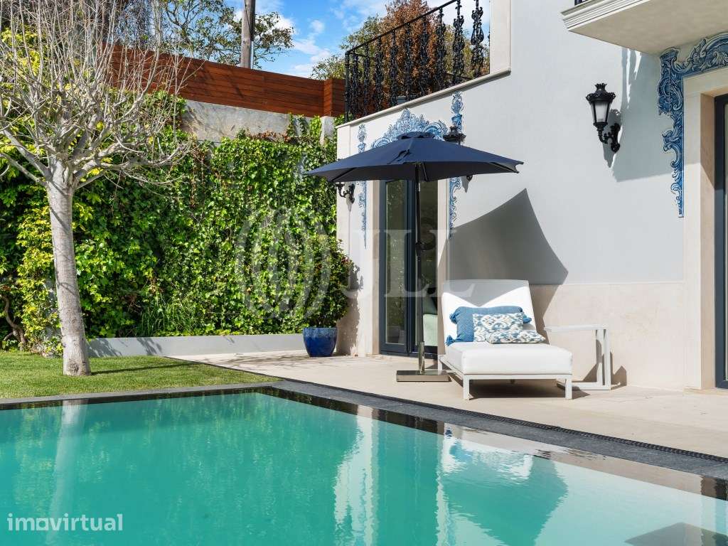 Moradia T4 com jardim e piscina em Cascais - Grande imagem: 3/36