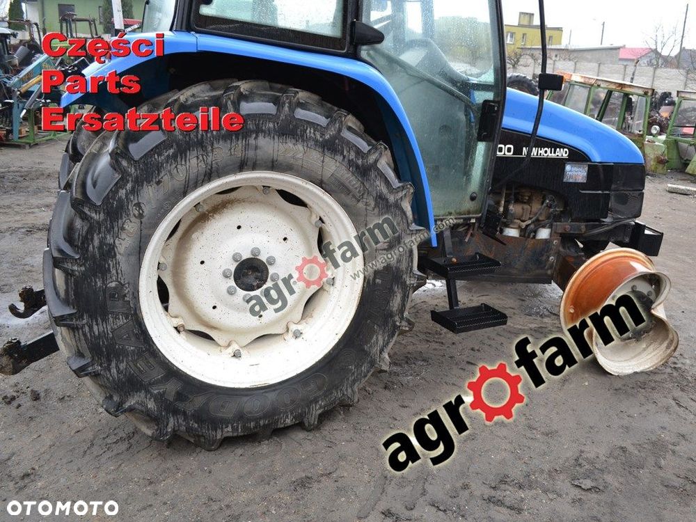 New Holland TL 100 części, silnik, skrzynia biegów - 2