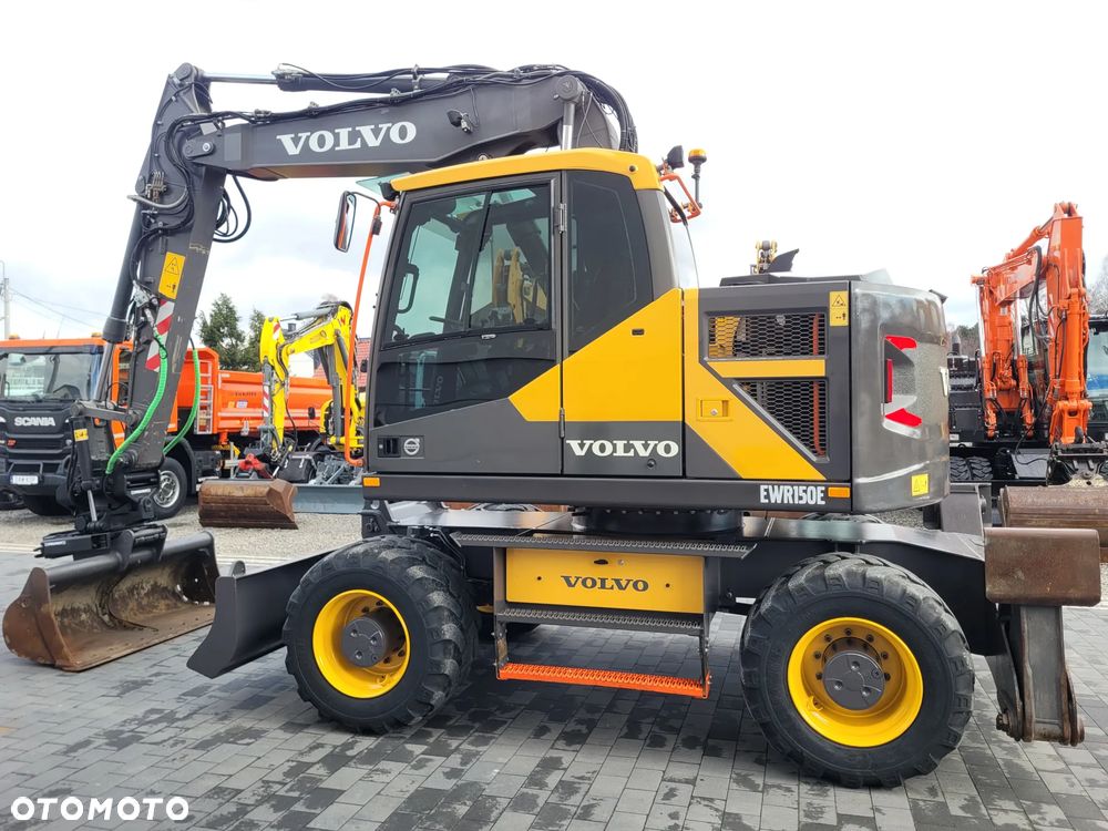 Volvo EWR150E / ROTOTILT ze szczypcami / pług i podpory / - 7