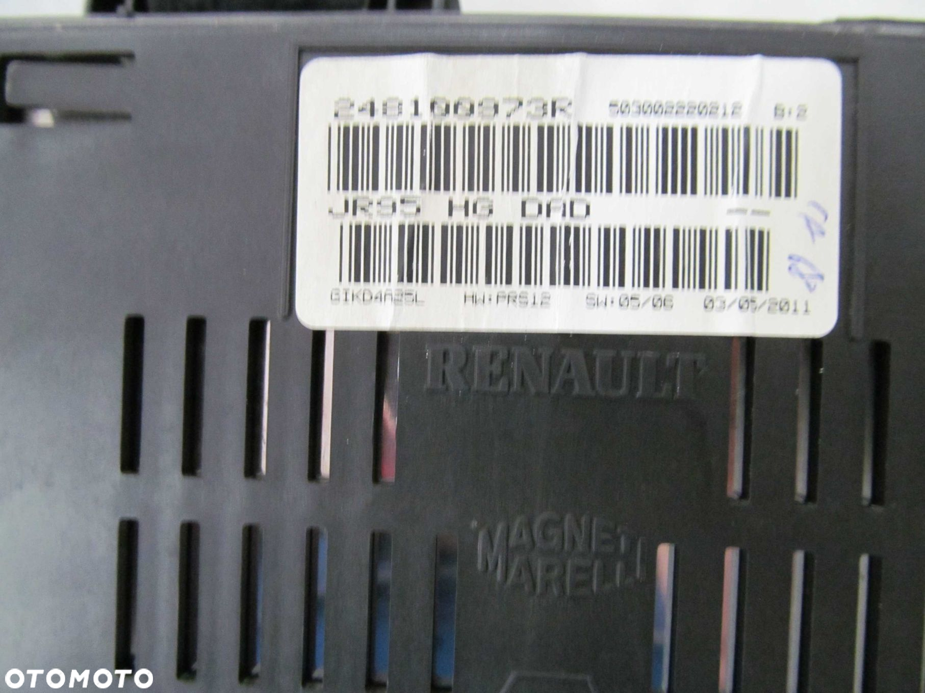 RENAULT SCENIC III LICZNIK ZEGAR 248100973R - 5