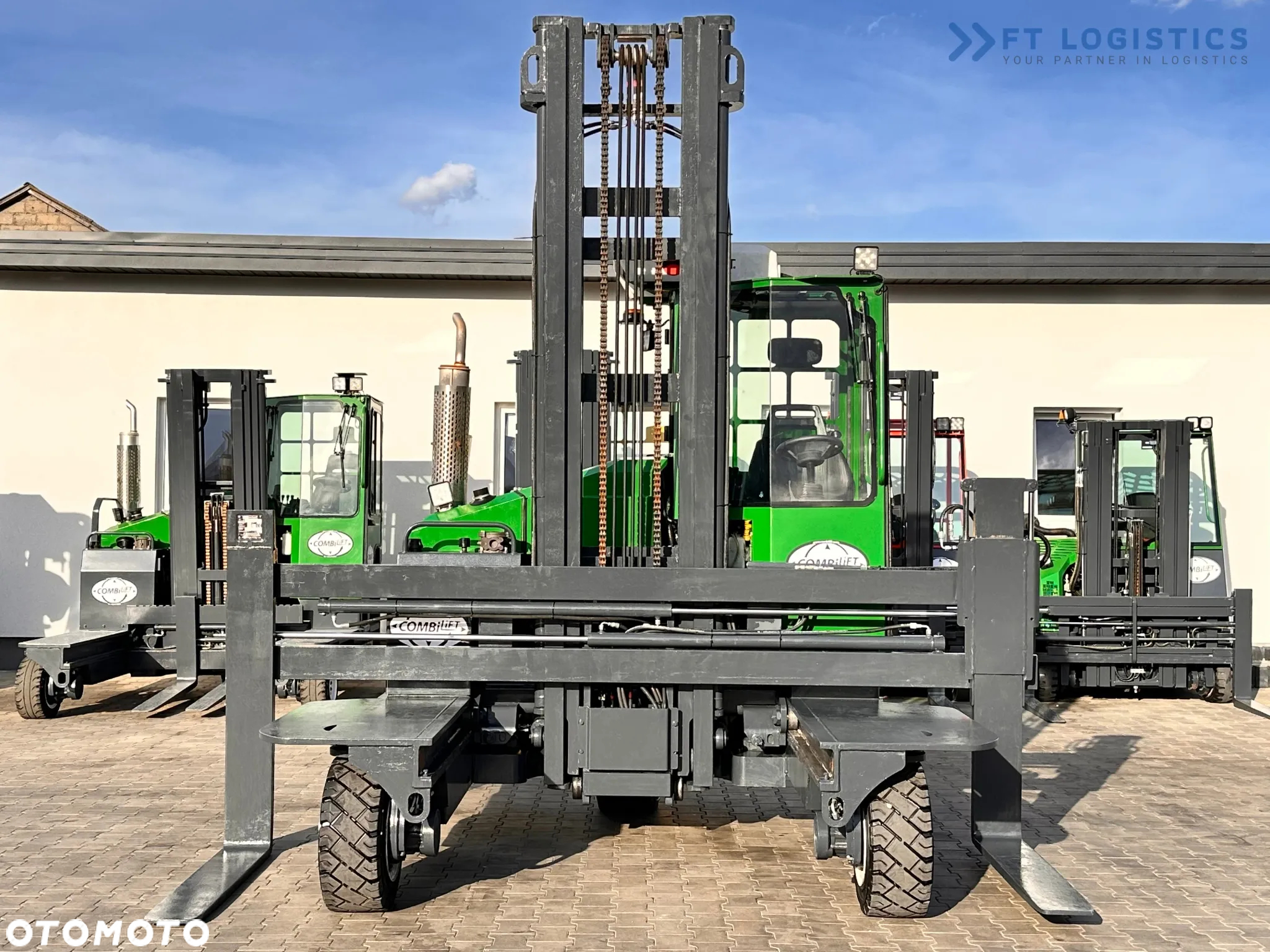 Combilift C5000XL / LPG / KLIMATYZACJA / SZEROKI POZYCJONER / DUPLEX / REGULOWANE WIDŁY / NOWE OPONY / STAN IDEALNY! - 8