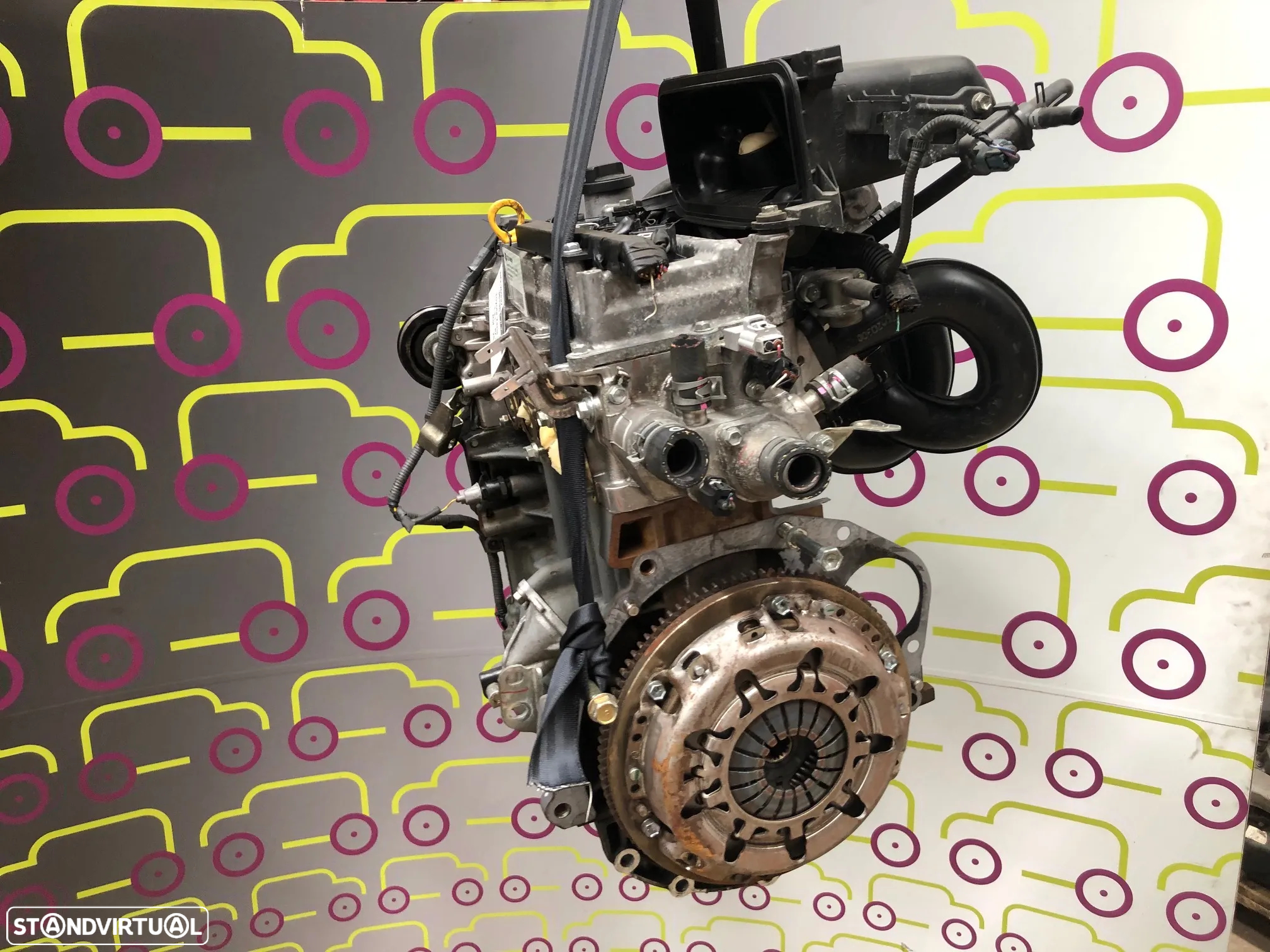 Motor Toyota Yaris 1.3 i 87cv de 2008 - Ref. 2SZ  -  NO. 20337 - 3